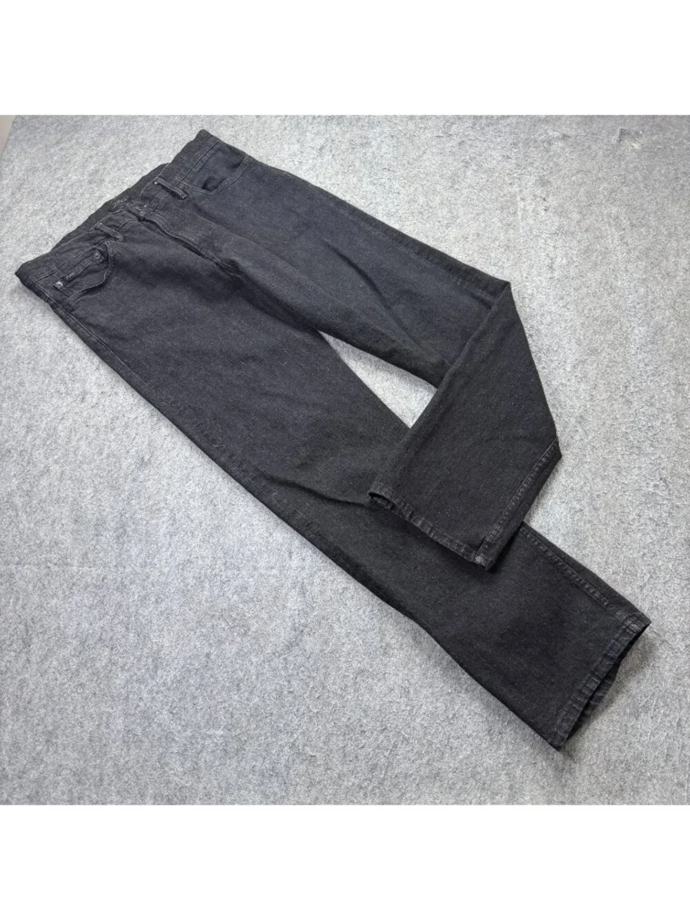 Polo Ralph Lauren Thompson Relaxed Jeans Men 34 x 32 Black Stretch